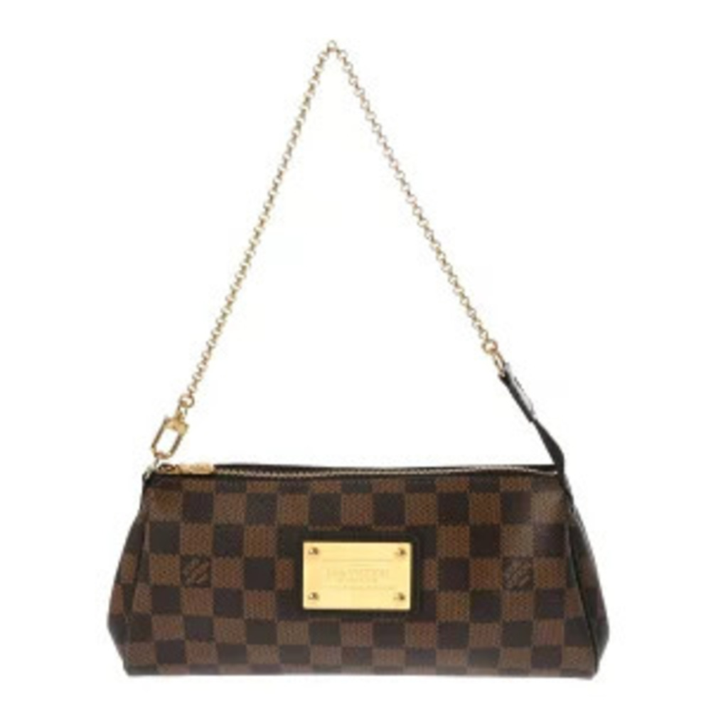 Louis Vuitton Damier Eva Brown Canvas Bag